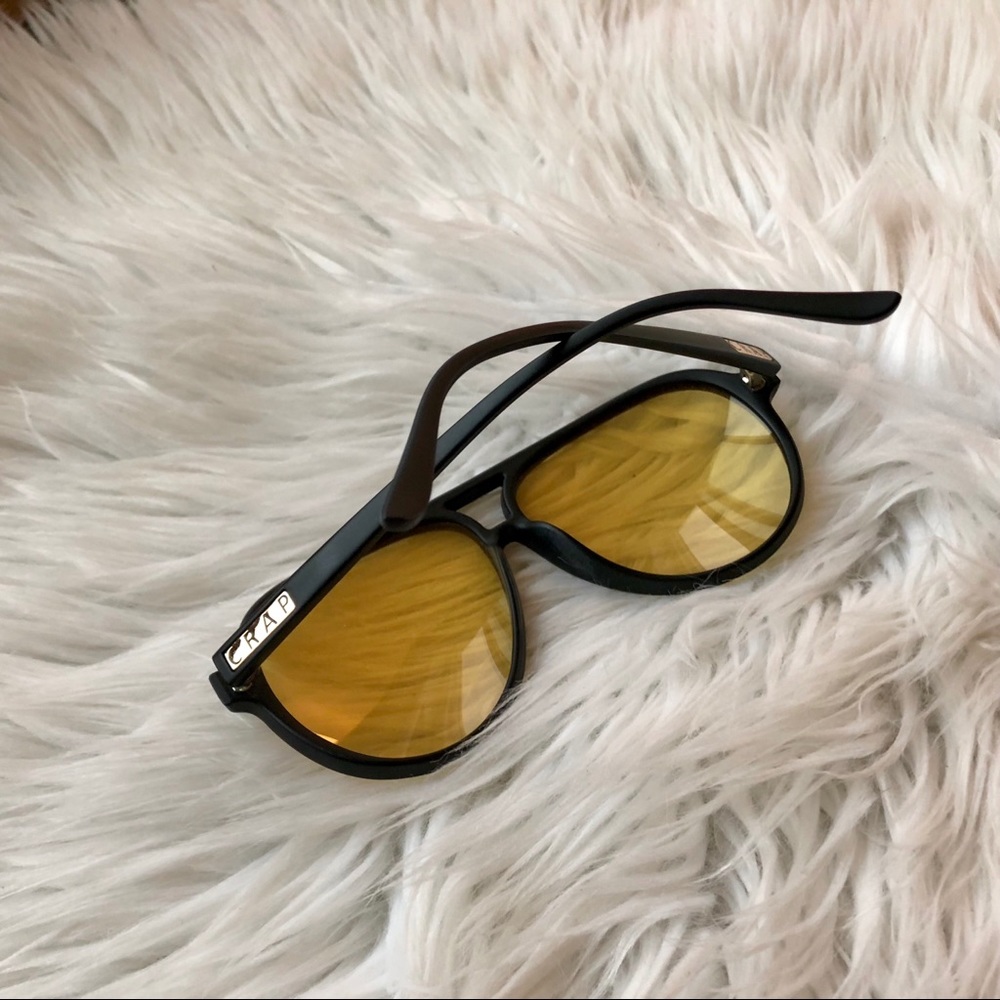 NWOT Aviators Sunglasses CRAP Eyewear w/case